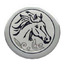 Серебряная монета сувенирная Лошадь 60050002Л05